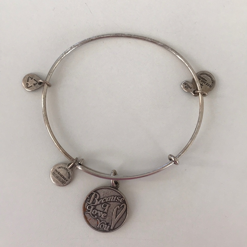 Alex and Ani Because I Love You bracelet